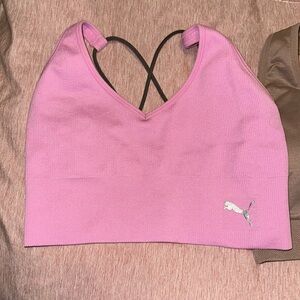 PUMA sport bras set of two size small